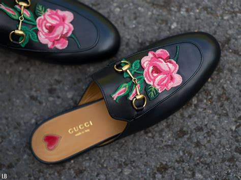 gucci princetown loafers flower|gucci princetown loafer mule.